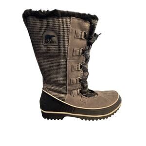 Sorel Black and Gray Winter Boots